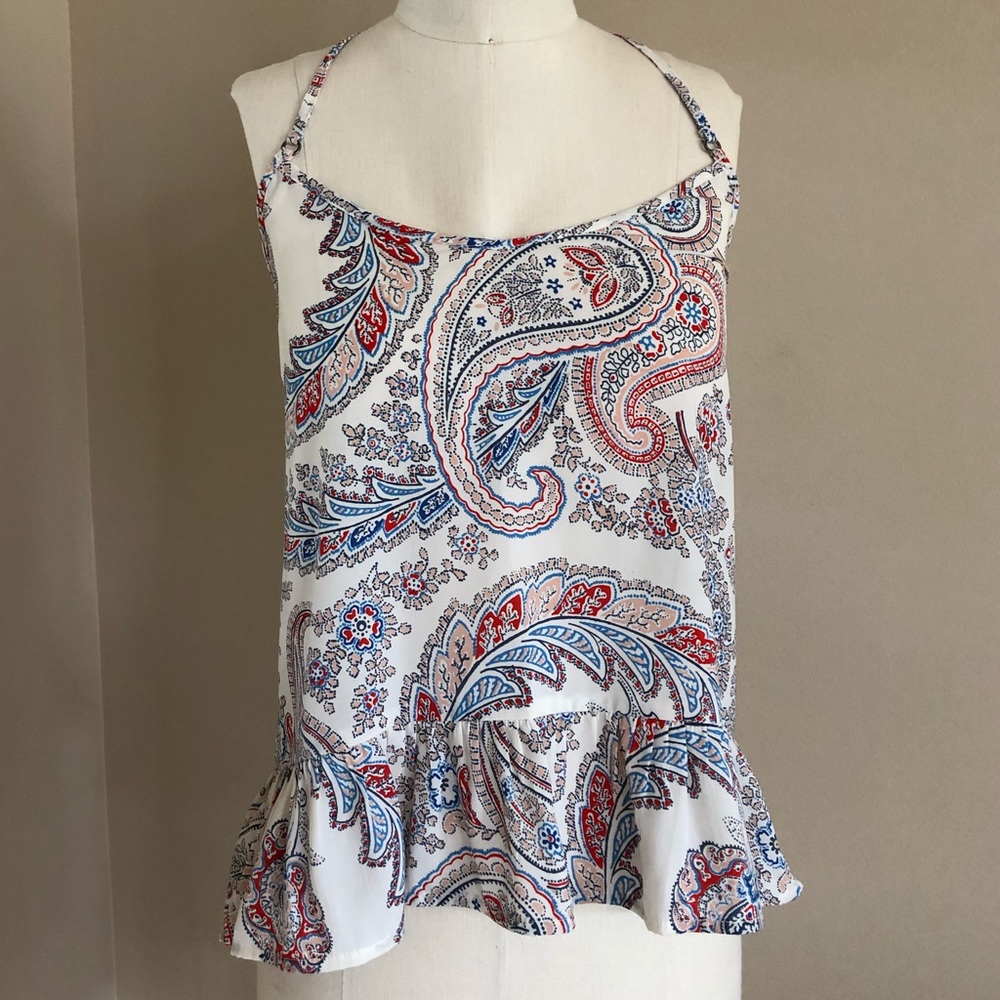 ABERCROMBIE paisley print cami